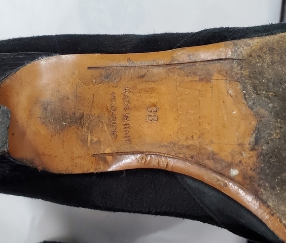 LABUCO Black Suede Ankle Boots in Size 38 - Picture 4 of 16